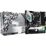 Serwery - Płyta główna Asrock B550M STEEL LEGEND - miniaturka - grafika 1