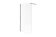 Grzejniki łazienkowe - Vidoq walk-in ścianka gięta 83x200cm cza - miniaturka - grafika 1