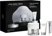 Zestawy kosmetyków damskich - Zestaw do pielęgnacji twarzy Shiseido Men Total Revitalizer Żel oczyszczający 30 ml + Koncentrat 10 ml + Krem 50 ml + Kosmetyczka (3423222114299) - miniaturka - grafika 1