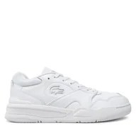 Sneakersy męskie - Sneakersy Lacoste 748SMA0025 Biały - miniaturka - grafika 1
