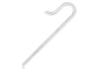 Oświetlenie akwarium - AQUA STEEL STALOWA RURKA WLOT WODY DO AKW. 16/22mm - miniaturka - grafika 1