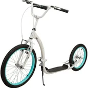 Hulajnogi - Hulajnoga z pompowanymi kołami NILS EXTREME WH227F WHITE - miniaturka - grafika 1