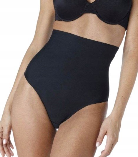 LOVABLE CZARNE MODELUJĄCE MAJTKI FIGI BEZSZWOWE M J7A