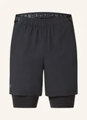 Spodenki damskie - Under Armour Szorty Treningowe 2 W 1 Ua Vanish Woven schwarz - miniaturka - grafika 1
