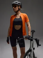 Spodenki rowerowe - 4F Spodenki rowerowe damskie - czarne M - miniaturka - grafika 1