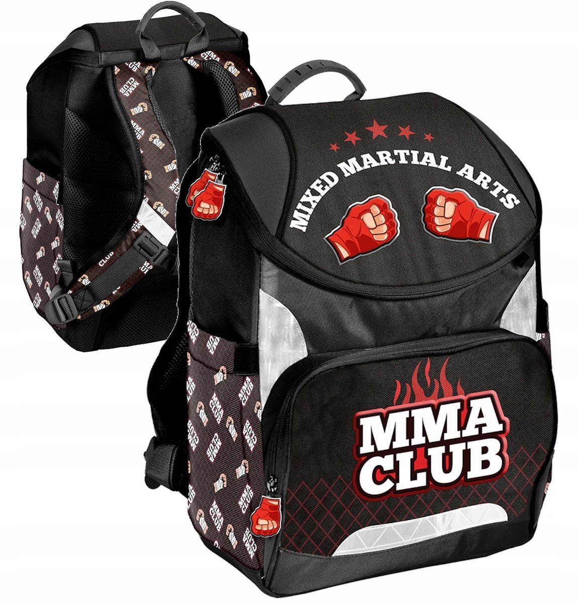 TORNISTER plecak szkolny premium MMA Club Boxing Dla chłopca