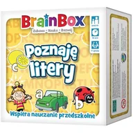 Gry planszowe - BrainBox - Poznaję litery - miniaturka - grafika 1