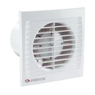 Wentylatory łazienkowe - Wentylator osiowy 125 mm z wyłącznikiem czasowym biały - miniaturka - grafika 1