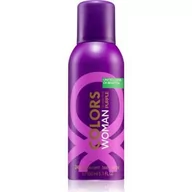 Dezodoranty i antyperspiranty dla kobiet - Benetton Colors de Woman Purple dezodorant spray 150ml dla Pań - miniaturka - grafika 1