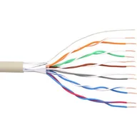 Kable światłowodowe - InLine Telefoniczny Kabel 12 wire solid installation 6x2x06mm ekranowany 25m 69977C - miniaturka - grafika 1