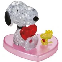 Bard Centrum Gier Crystal puzzle Snoopy z sercem - Centrum Gier - Puzzle - miniaturka - grafika 1