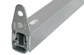 Uszczelki - Listwa uszczelniająca progowa opadająca PLANET MF, L-835 mm ,(50dB),PCV i aluminium (50084) - miniaturka - grafika 1