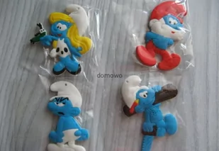 MAGNES MAGNESY NA LODÓWKĘ SMERFY - Pozostałe akcesoria kuchenne - miniaturka - grafika 1