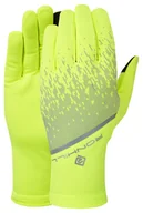 Czapki i chusty sportowe męskie - RONHILL Rękawiczki biegowe REFLECT GLOVE fluo yellow/reflect - miniaturka - grafika 1