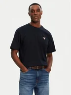 Koszulki męskie - Guess Jeans T-Shirt M4YI46 K8FQ4 Granatowy Regular Fit - miniaturka - grafika 1