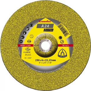 Klingspor tarcza szlifierska do metalu 230x6,0 A24EX 13447 13447 - Akcesoria do elektronarzędzi - miniaturka - grafika 1
