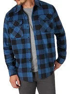 Koszule męskie - Wrangler Męska koszula z długim rękawem Plaid Fleece Shirt Jacket Button-Down - miniaturka - grafika 1
