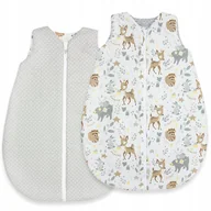 Śpiworki dla dzieci - CAŁOROCZNY ŚPIWOREK NIEMOWLĘCY DO SPANIA BAWEŁNA - miniaturka - grafika 1