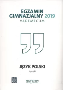 Pol Jolanta Vademecum 2019 GIM Język polski OPERON - Podręczniki dla gimnazjum - miniaturka - grafika 2