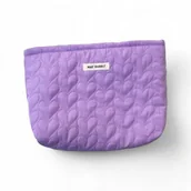 Kosmetyczki, organizery i kuferki - Kosmetyczka jednokomorowa pikowana serca 25 x 5 x18 cm KS120FIO - miniaturka - grafika 1