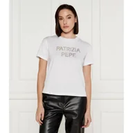 Koszulki i topy damskie - Patrizia Pepe T-shirt Regular Fit - miniaturka - grafika 1