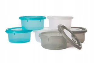 Zestaw komplet Pojemniki na żywność 300ml 6 sztuk Bo Jungle - Miseczki i talerzyki dla dzieci - miniaturka - grafika 1