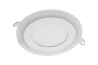 Oprawy, klosze i abażury - GTV Oprawa LED downlight wpuszczana Twins 9W 3000K LD-TWW09W-CB - miniaturka - grafika 1