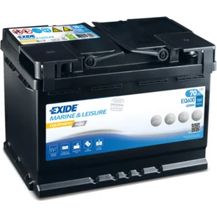 Akumulator EXIDE 12V 70Ah/760A AGM (P+) 278x175x190 12V 70Ah 760A EQ600  w 24 h. Do 100 dni na zwrot. 100 tys. Klientów. - Akumulatory samochodowe - miniaturka - grafika 1