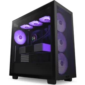 Obudowy komputerowe - NZXT H7 FLOW RGB Black - miniaturka - grafika 1