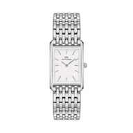 Zegarki damskie - Zegarek Daniel Wellington Bound 9-Link DW00100706 Srebrny - miniaturka - grafika 1