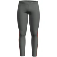 Bielizna sportowa męska - Męskie kalesony Icebreaker M 200 Oasis Sonebula Leggings Rozmiar: XL / Kolor: szary/pomarańczowy - miniaturka - grafika 1