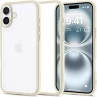 Etui i futerały do telefonów - Spigen Etui Ultra Hybrid do iPhone 16 Plus, przezroczysto-beżowe - miniaturka - grafika 1