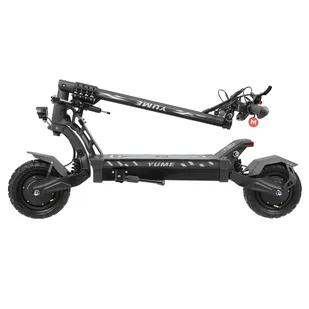 YUME HAWK Electric Scooter, 10x3.15" Tubeless All-terrain Tires 1200W*2 Motor 60V 22.5Ah Battery 43mph Max Speed - Hulajnogi elektryczne - miniaturka - grafika 5