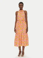 Sukienki - French Connection Sukienka letnia 71YQV Pomarańczowy Regular Fit - miniaturka - grafika 1
