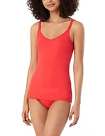 Koszulki i topy damskie - Schiesser top spaghetti Podkoszulek Kobiety, czerwony, XL - miniaturka - grafika 1