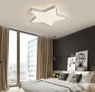 Lampy sufitowe - Lampa sufitowa LED żyrandol gwiazda lampa sufitowa z pilotem ściemnialne oświetlenie gwiazda pokój dziecięcy 180-265V - miniaturka - grafika 1