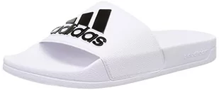adidas Adilette Shower Slides Men, biały UK 11 | EU 46 2022 Klapki i sandały kąpielowe - Klapki i japonki męskie - miniaturka - grafika 1