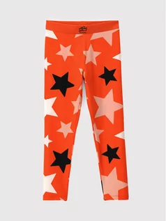 Legginsy - Original Marines Legginsy DCP3079F Pomarańczowy Slim Fit - grafika 1