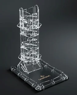Gamegenic Gamegenic: Crystal Twister Premium Dice Tower - Akcesoria do gier planszowych - miniaturka - grafika 1