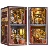 Zabawki kreatywne - Muzeum motyli Book Nook Puzzle 3D Domek pomiędzy książki DIY Magia Drewniany - miniaturka - grafika 1