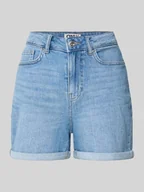 Spodenki damskie - Szorty jeansowe o kroju relaxed fit z mieszanki bawełny model ‘JOSEPHINE’ - miniaturka - grafika 1