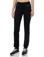 Spodnie sportowe damskie - Champion Athletic C-Sport W-Cotton Lycra Cuffed spodnie dresowe damskie, Czarny, XS - miniaturka - grafika 1