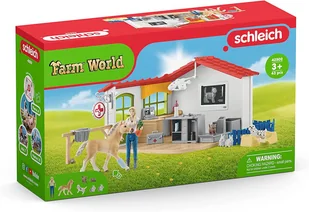Schleich 42502 Klinika weterynaryjna ze zwierzętami - Figurki dla dzieci - miniaturka - grafika 15