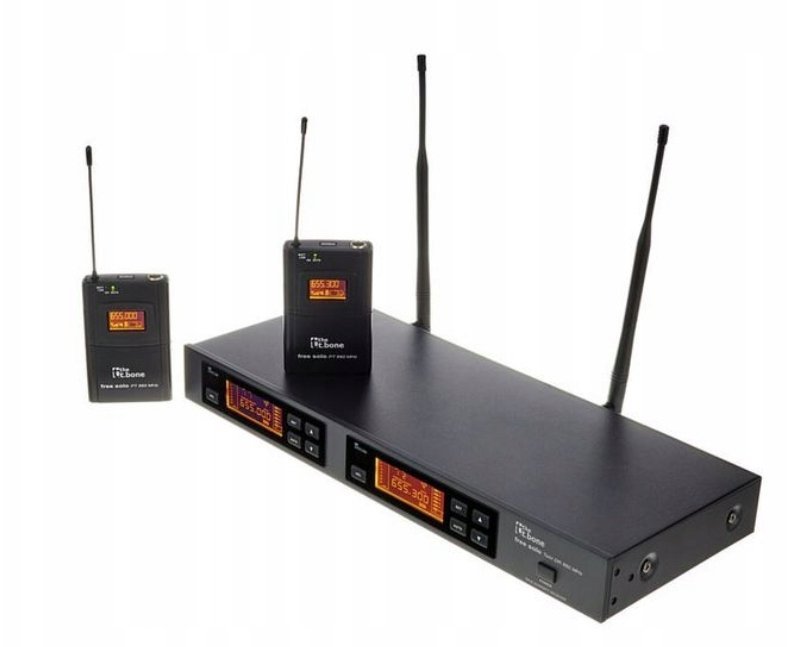Mikrofon the t.bone the t.bone free solo Twin PT 660 MHz System Bezprzewodowy UHF 2 Kanały