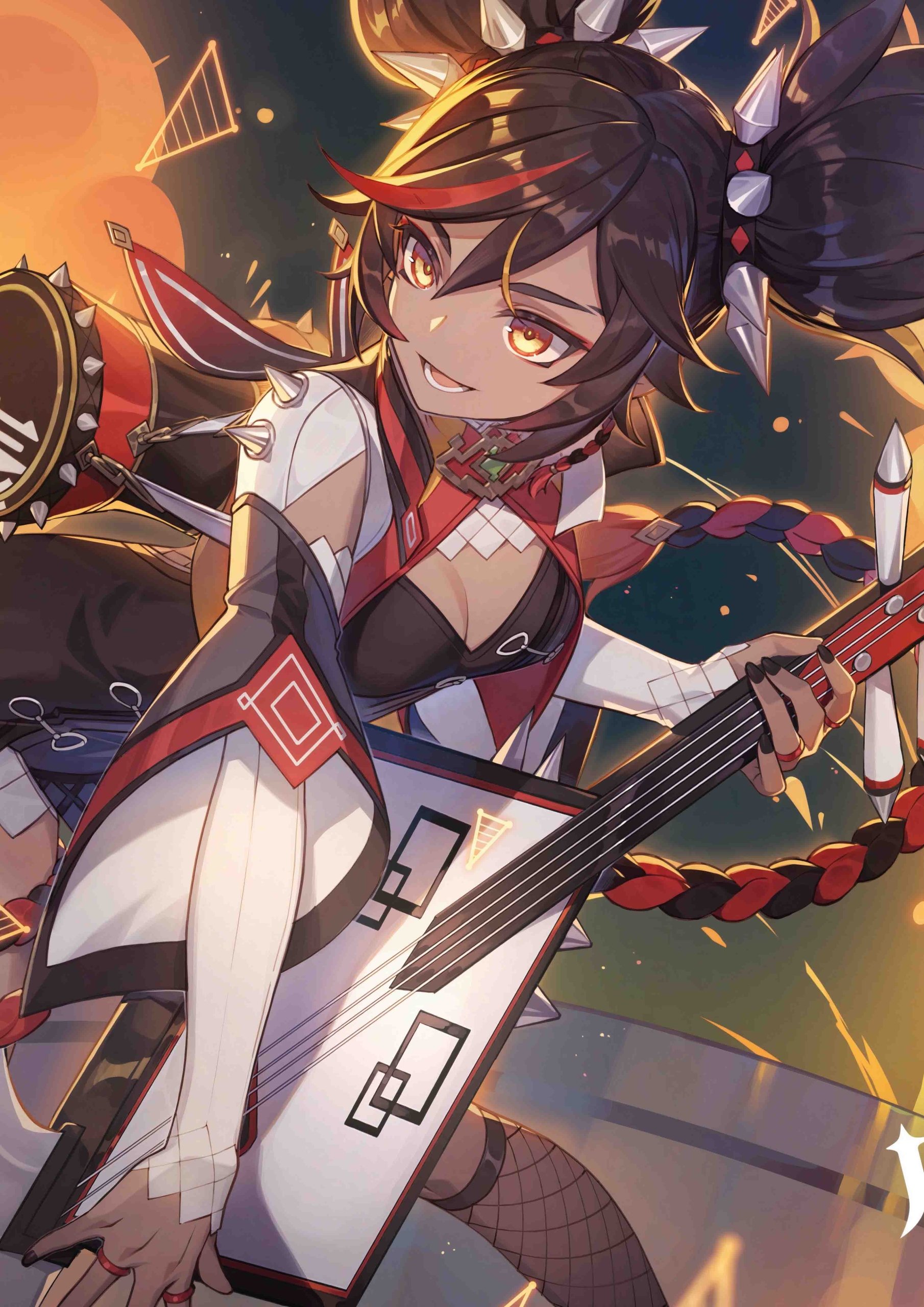 Plakat A3 Genshin Impact Anime Gra Xinyan