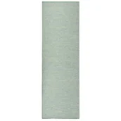 Dywany zewnętrzne - vidaXL Dywan zewnętrzny o płaskim splocie, 80x250 cm, turkusowy - miniaturka - grafika 1