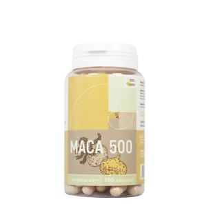 Maca 100 kapsułek x 500 mg Nanga - Zioła - miniaturka - grafika 1