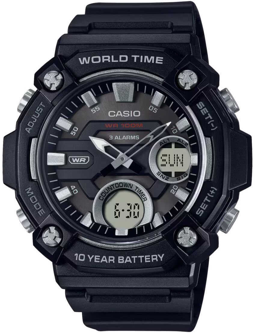 Zegarek Męski CASIO AEQ-120W-1AVDF + BOX
