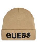 Czapki męskie - Guess Czapka AM5027 POL01 Beżowy - miniaturka - grafika 1
