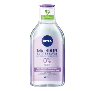 Nivea PIELĘGNUJĄCY PŁYN MICELARNY DO SKÓRY WRAŻLIWEJ I NADWRAŻLIWEJ 400ML zakupy dla domu i biura 89259 - Płyny micelarne - miniaturka - grafika 2